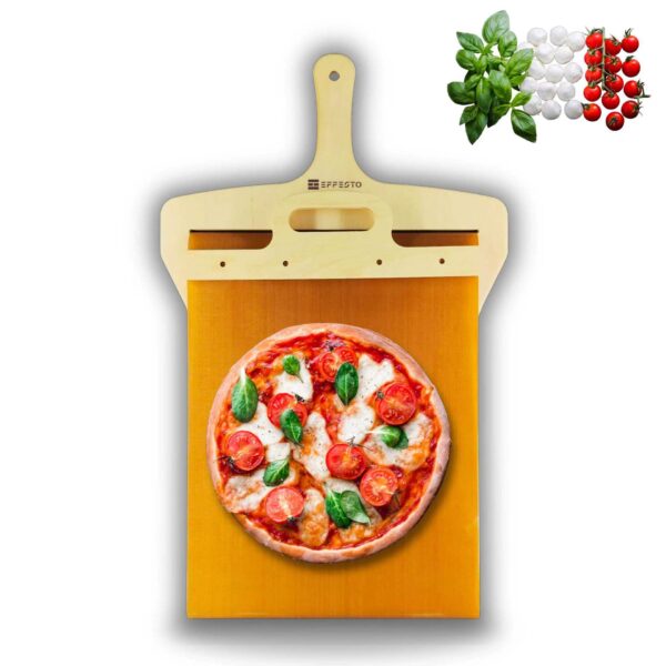 Kitchen Gadgets Sliding Pizza Shovel Non Stick Pizza Smooth Cutting Board Storage Transfer Board Kitchen Baking Tool – Image 8