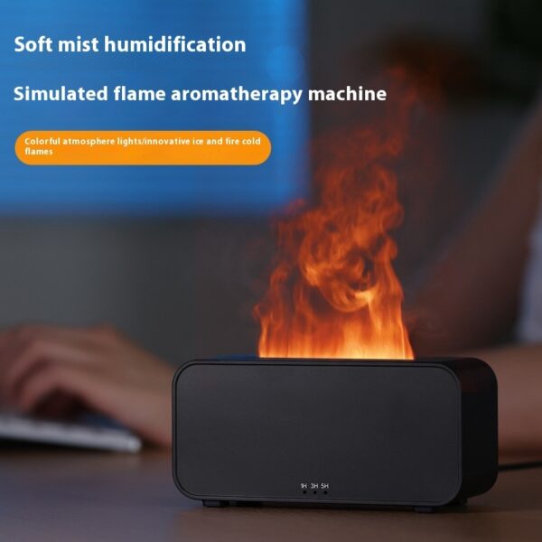 Timing Simulation Aroma Diffuser Usb Household Flame Humidifier  Aromatherapy Machine Spray Air Flame Humidifier Diffuser – Image 4