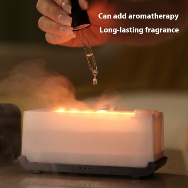 Timing Simulation Aroma Diffuser Usb Household Flame Humidifier  Aromatherapy Machine Spray Air Flame Humidifier Diffuser – Image 2