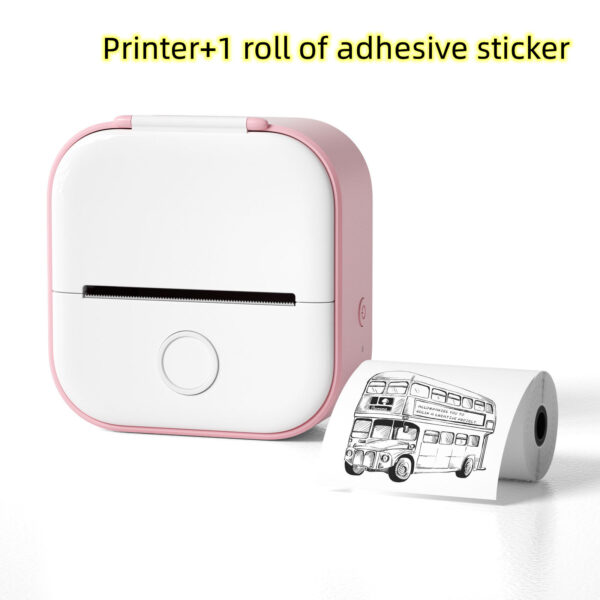 Portable Mini Thermal Label Printer Home Photo Printer Student Wrong Question Printer Bluetooth-compatible Mini Label Printer Price Tag – Image 5