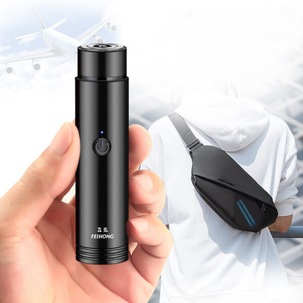 Mini Electric Shaver Portable Car Rechargeable Shaver – Image 9